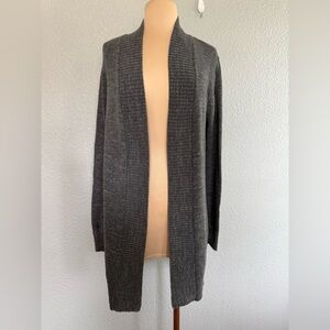 Eileen Fisher Open Front Cardigan Size Small 100% Organic Cotton